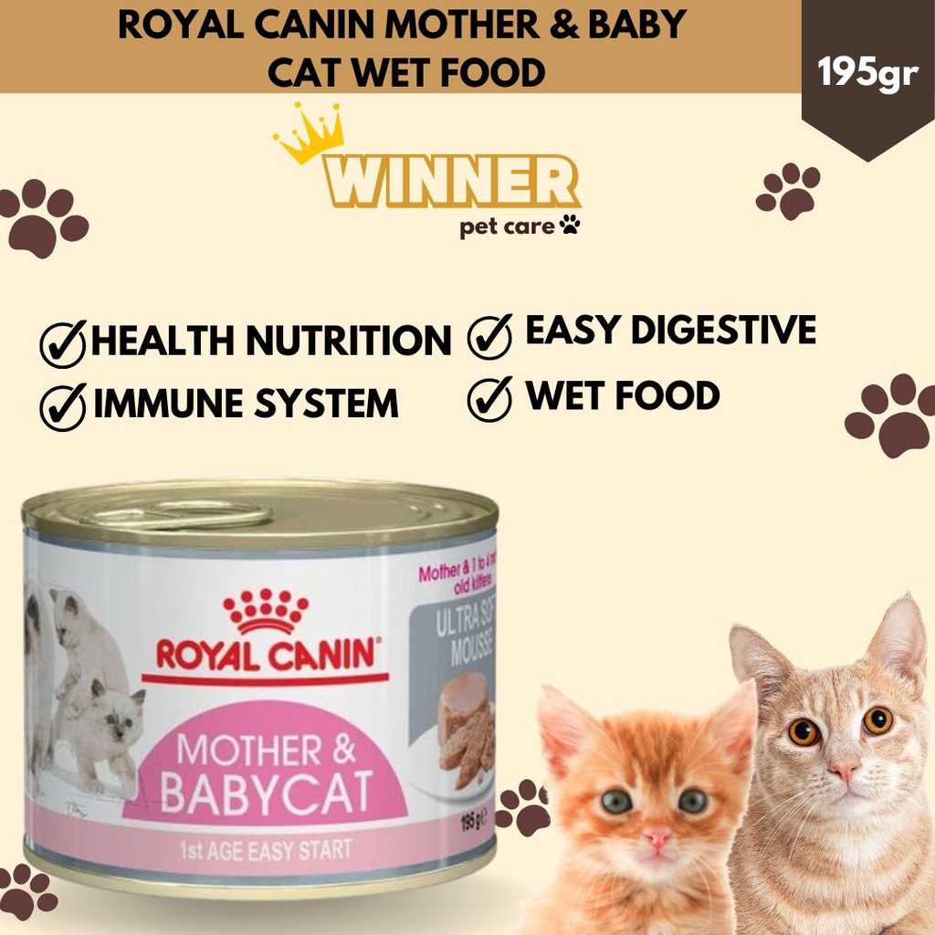 Royal Canin Mother Baby Cat Wet Food 195gr