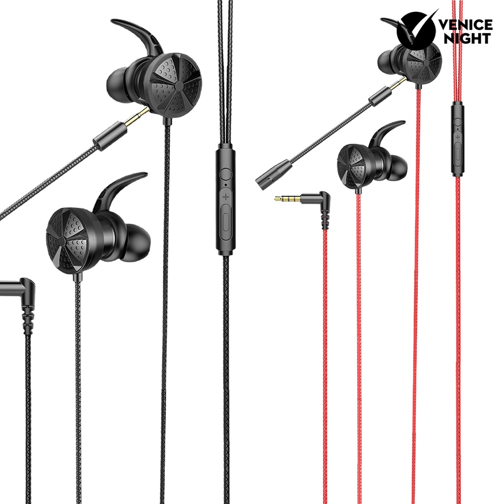 (VNEP) (Berkabel) G30 Earphone Universal dengan Mic Gaming Earbuds Deep Bass Earphones untuk Tablet