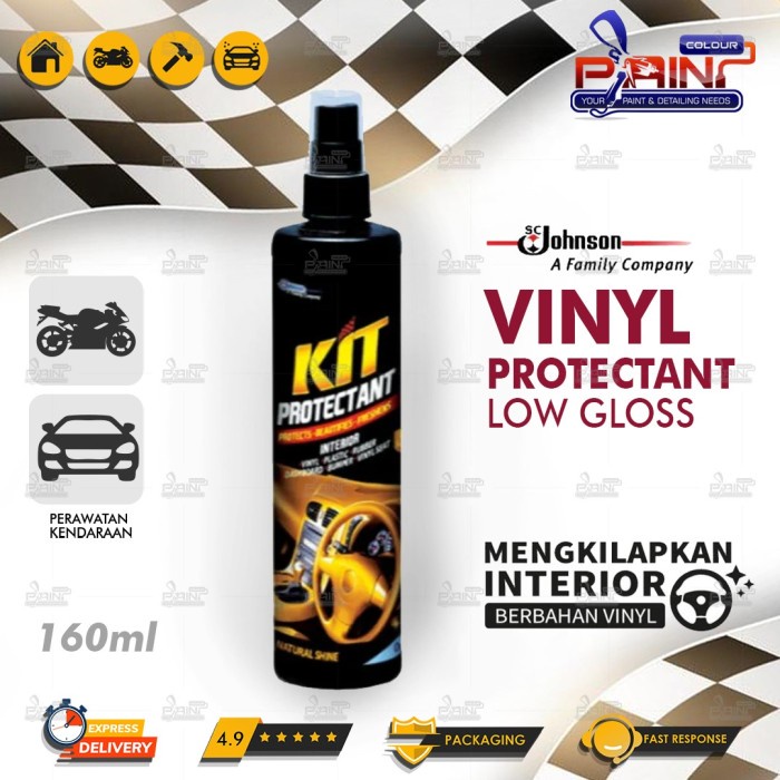 Kit Vinyl Protectant Low Gloss / Natural Shine Pump 160ml