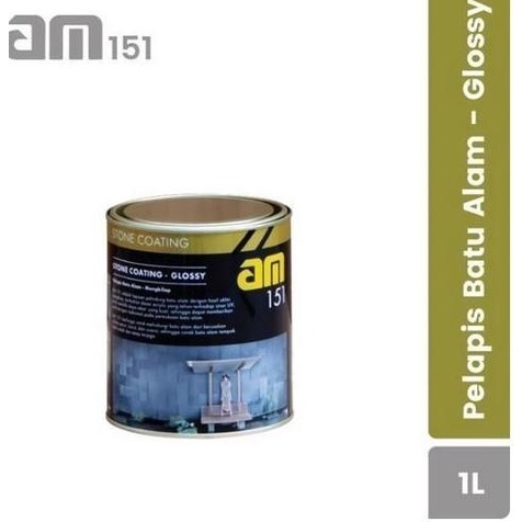 Cat vernis pelapis batu alam stone coating AM 151 AM151 clear gloss