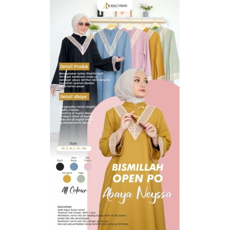 Abaya Neyssa by Raisa hijab
