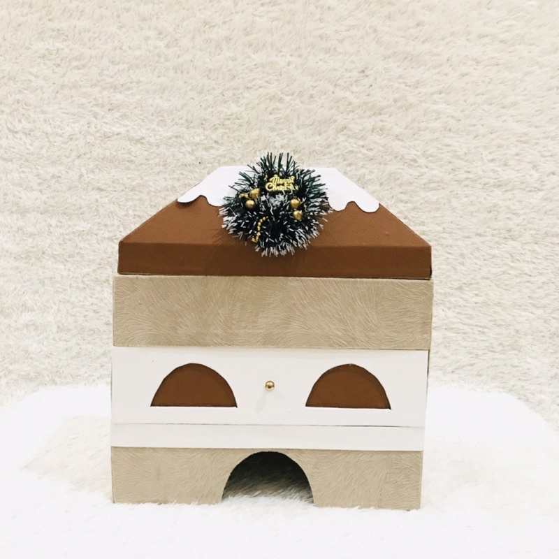 

Box Rumah Abu 2 Susun / box natal / aksesoris natal