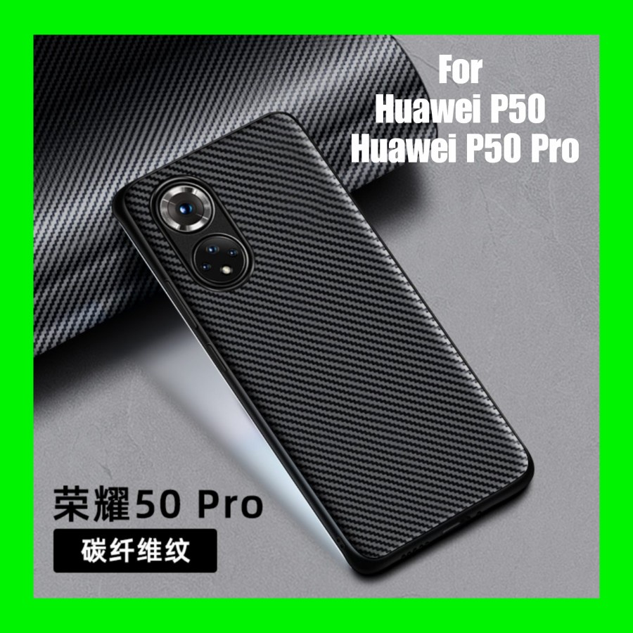 CARBON FIBRE CASE HUAWEI P20 PRO / P30 PRO / P40 / P40 PRO PLUS / P50 / P50 PRO HIGH GRADE