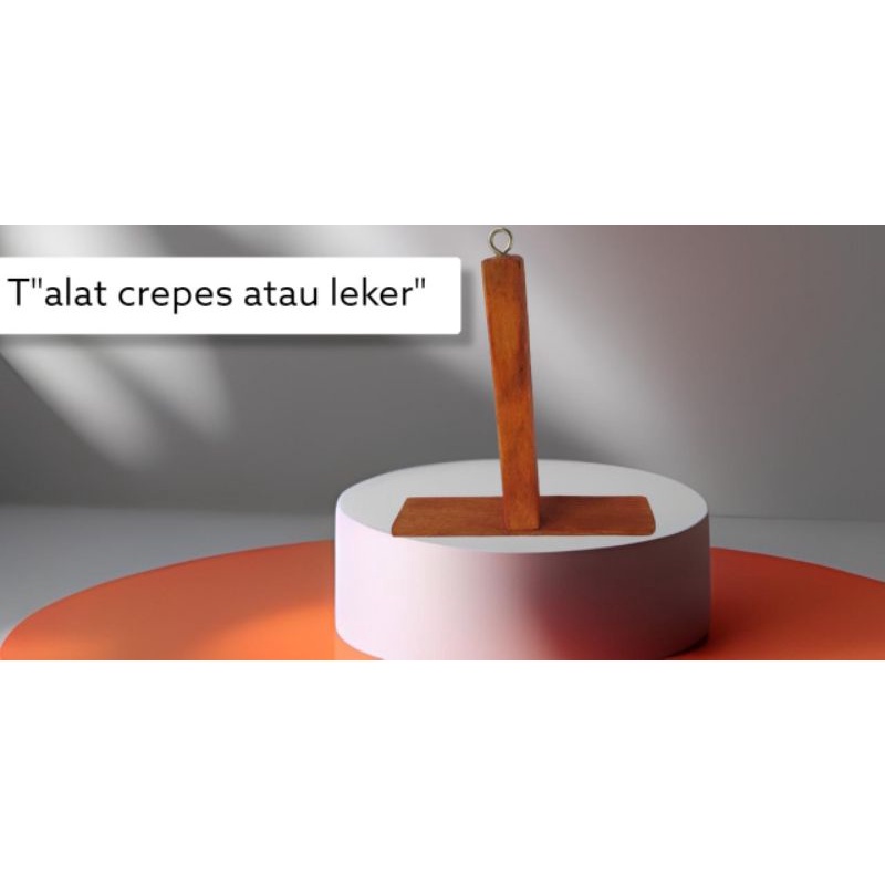Alat°pengerta°crepes/leker°bahan°kayu.