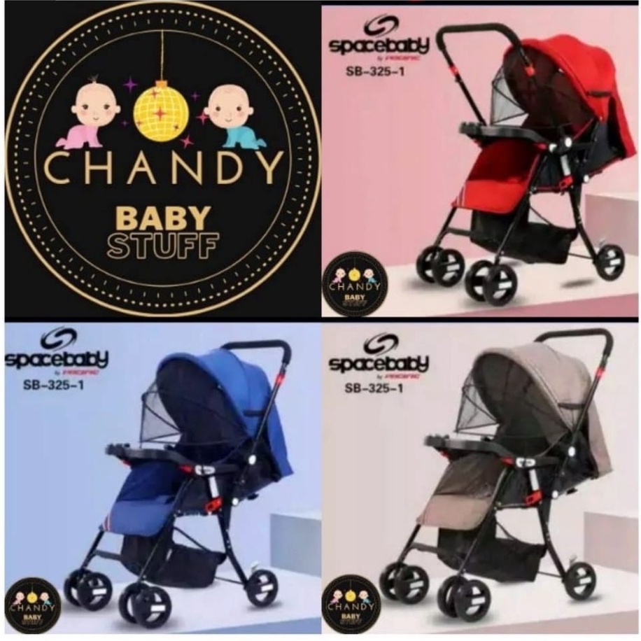 STROLLER BABY SPACE BABY SB 325-1 BISA HADAP DUA ARAH