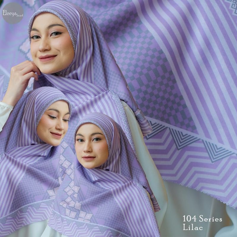 HIJAB SEGIEMPAT ELEEYA SCARF 103 104 &amp; 105 SERIES