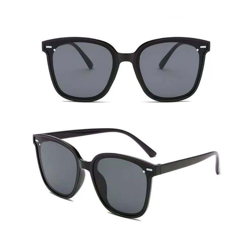 Korean Kacamata Hitam Pria Wanita Unisex Sunglasses Fashion Retro Anti UV Radiasi Import