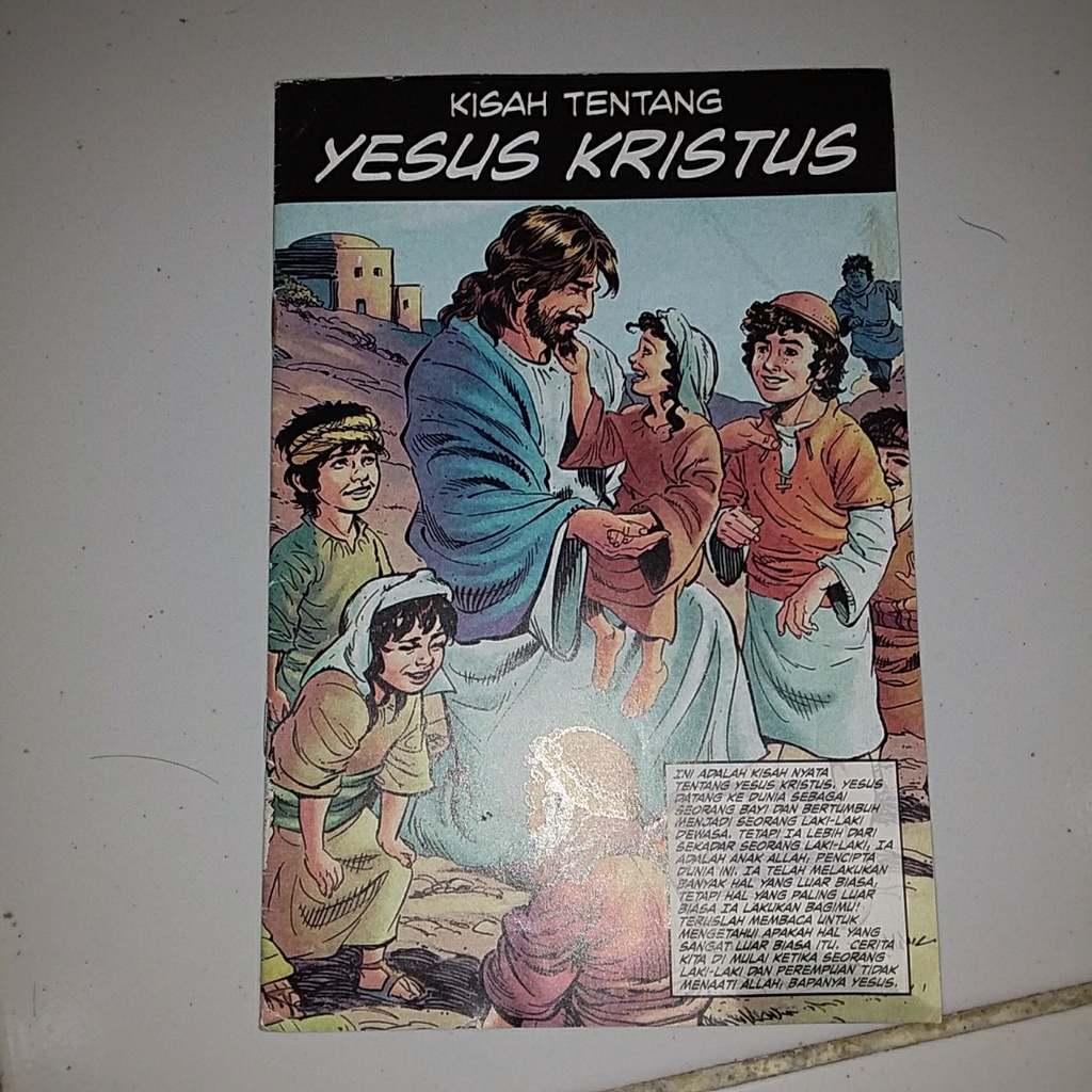 

komik cergam kisah tentang yesus kristus oleh david c cook