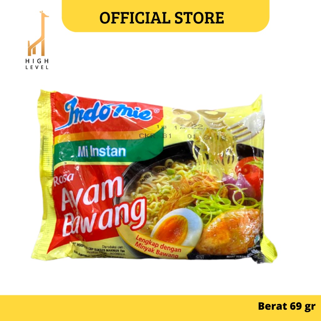 

Indomie Mie Instan Ayam Bawang 69Gr