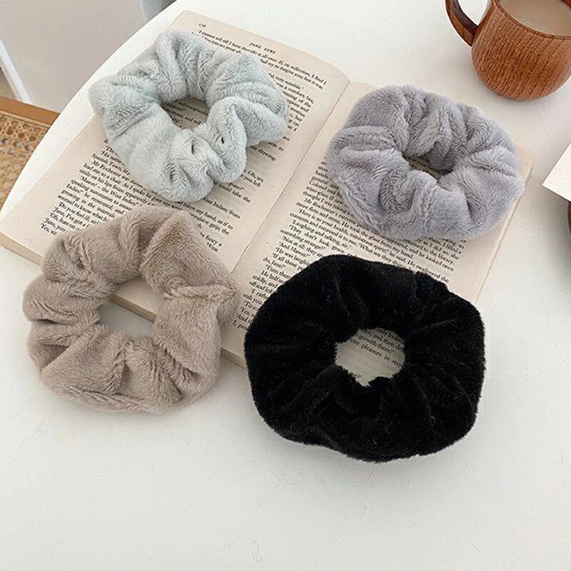 3SP | ART32 Ikat Rambut Scrunchie Fashion Korea Bahan Silk Halus Murah Import Ikat Rambut Wanita Anak Anak Ikat Rambut Perempuan