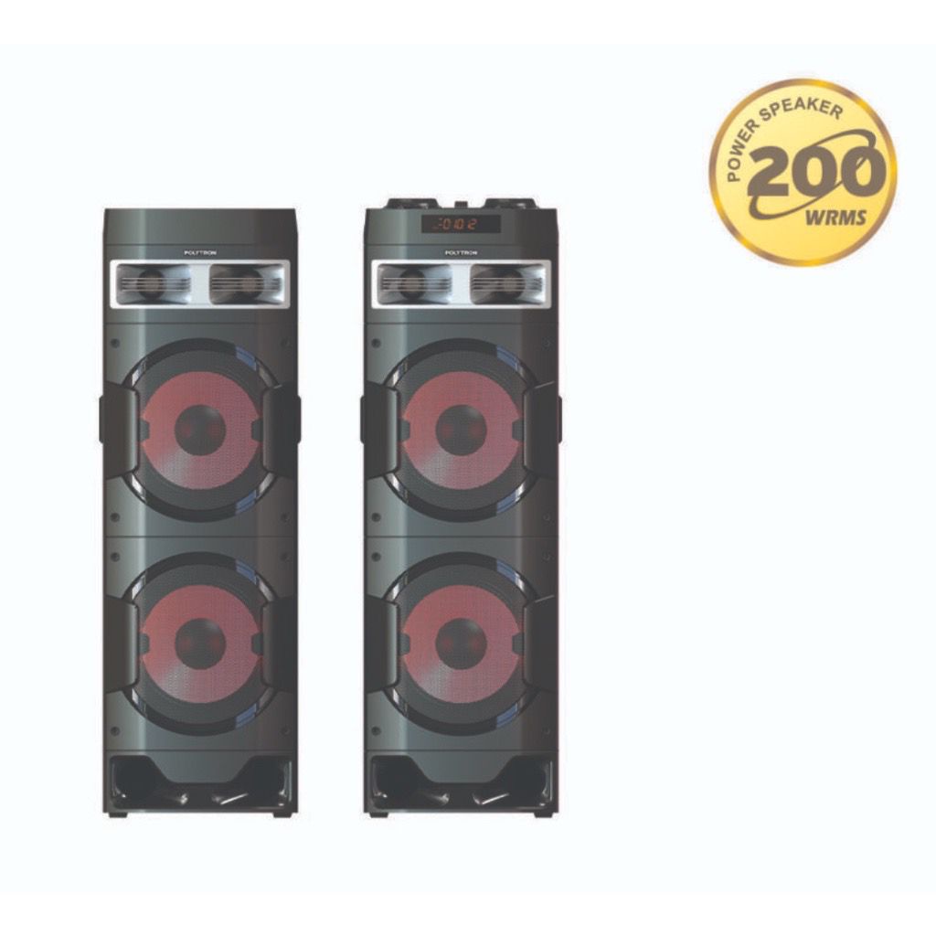 POLYTRON SPEAKER ACTIVE PAS 10D22 (TERMURAH)