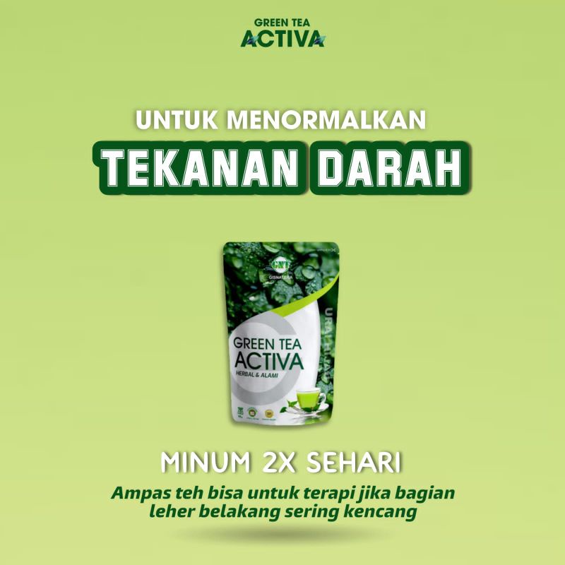 

Green Tea Activa URAI Kemasan Baru