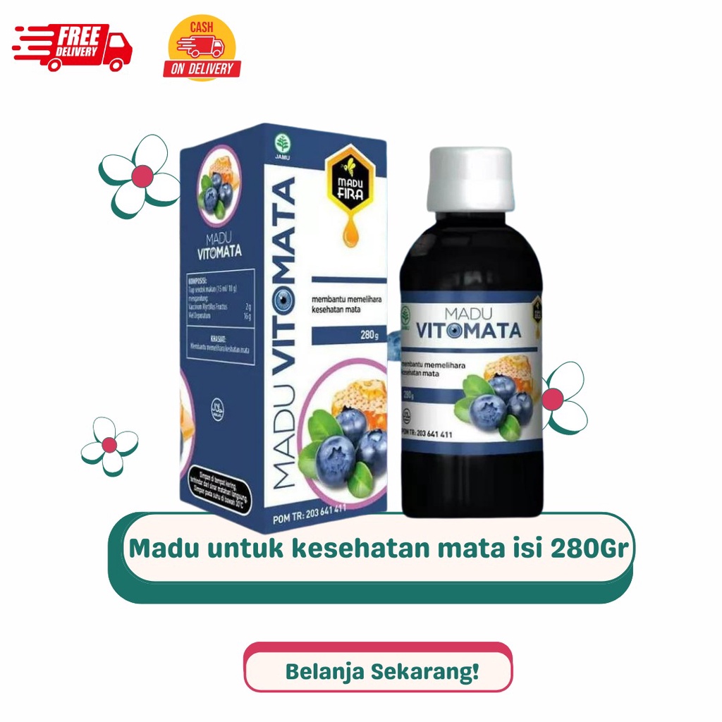 (BISA COD) MADU VITOMATA MADU VITOMATA KESEHATAN MATA MADU VITOMATA ASLI MADU VITOMATA ORIGINALMadu 