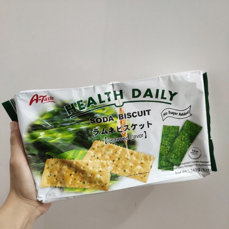 

Healthy Biscuit Seaweed No Sugar 240 gr