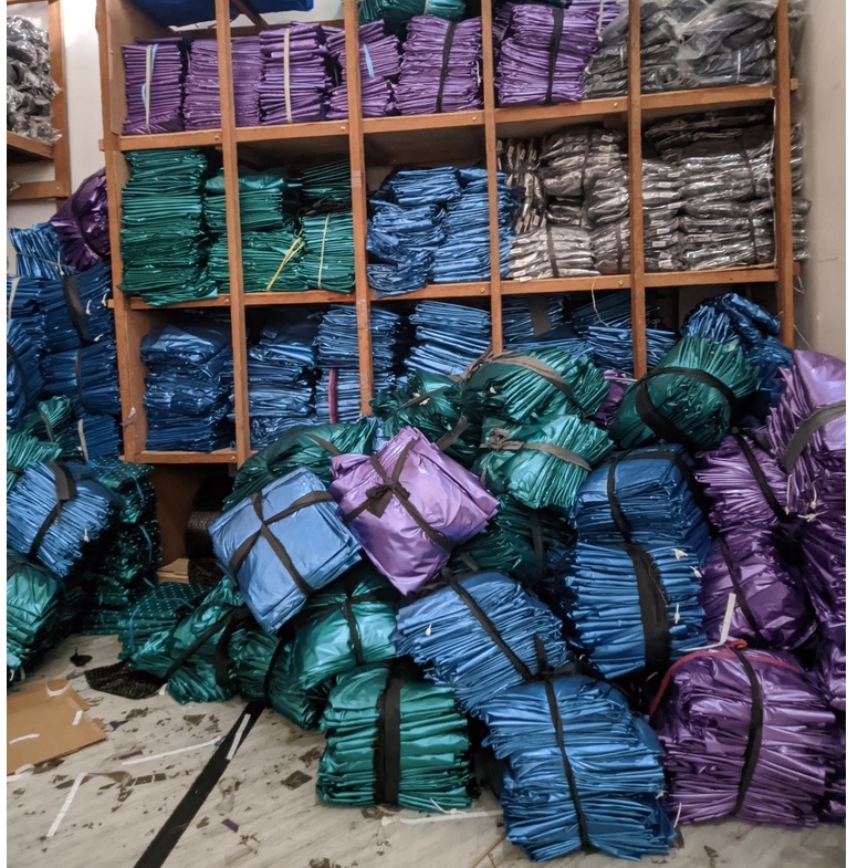 Jas Hujan Ponco Polkadot Kelelawar Murah - Mantel Waterproof Model Polkadot