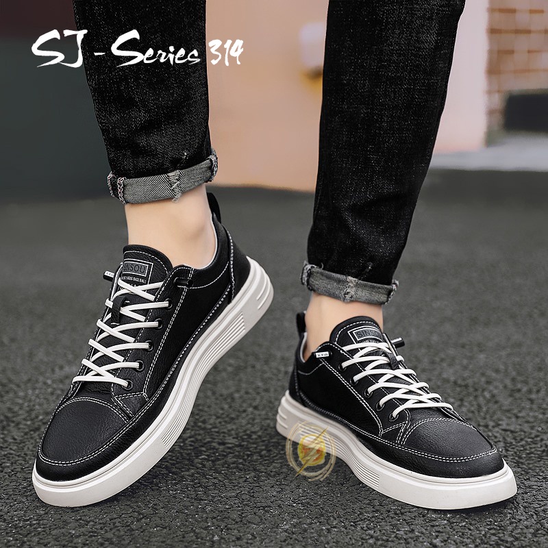 [OOS] Sepatu Sneakers Pria Casual Formal Non Formal Tampilan Kece Kualitas Import Premium -314