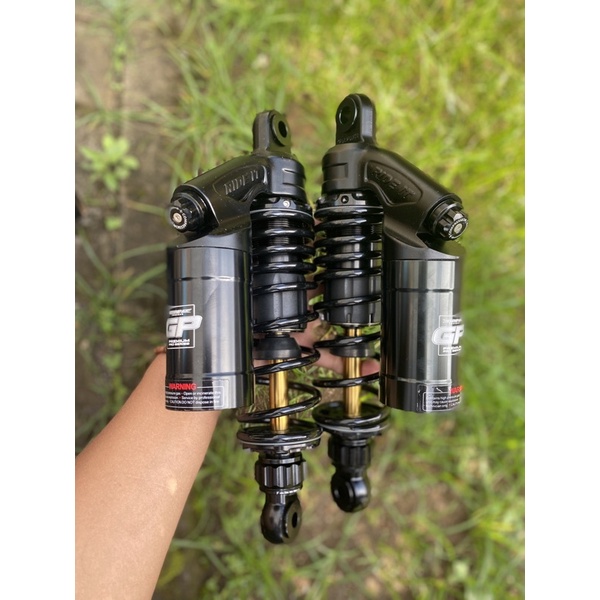 shock skok ride it gp premium hitam as gold ukuran 280mm