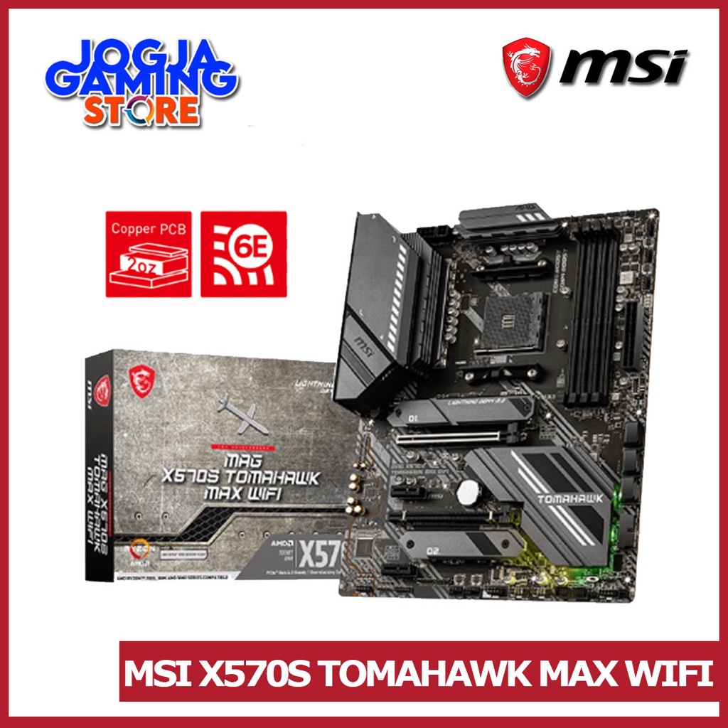 MSI MAG X570S TOMAHAWK MAX WIFI - (AMD AM4, X570, DDR4)