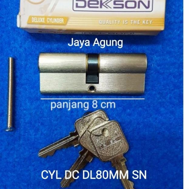 cylinder Dekson DC DL 80mm 8 cm SN /Kunci Silinder Dekson