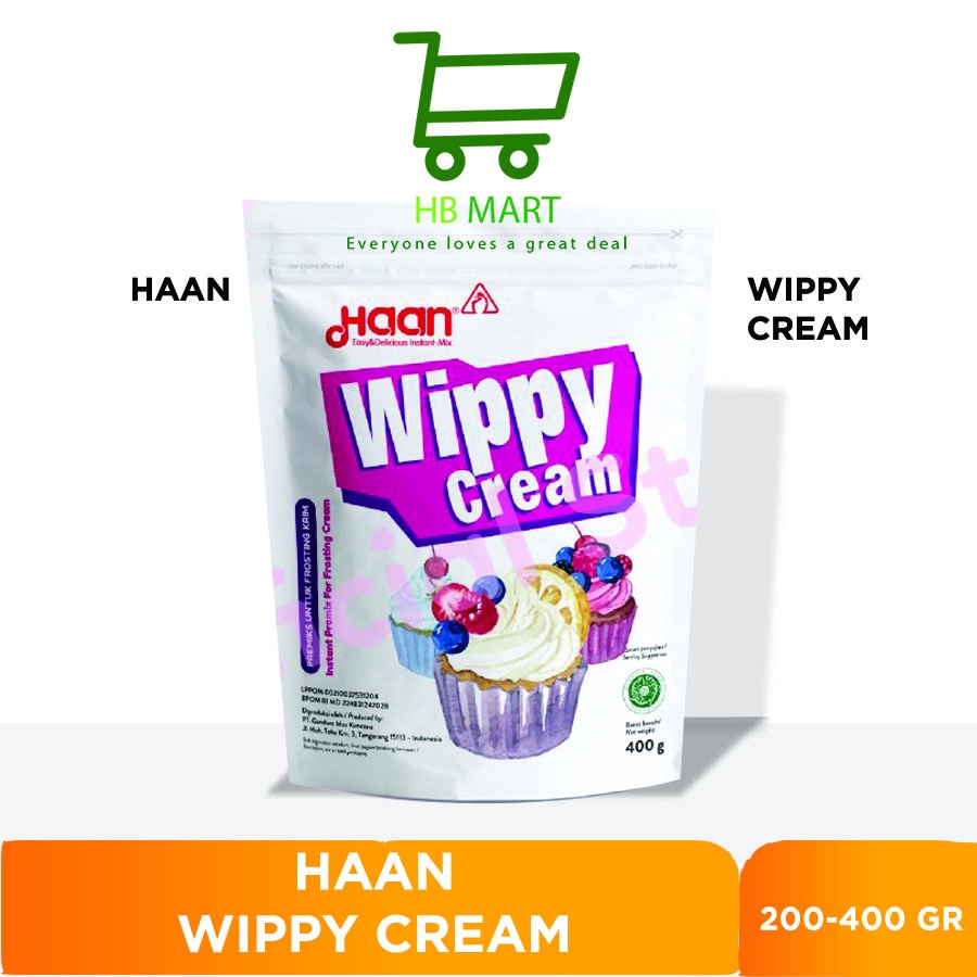 

Haan Wippy Cream Pouch 200 gr