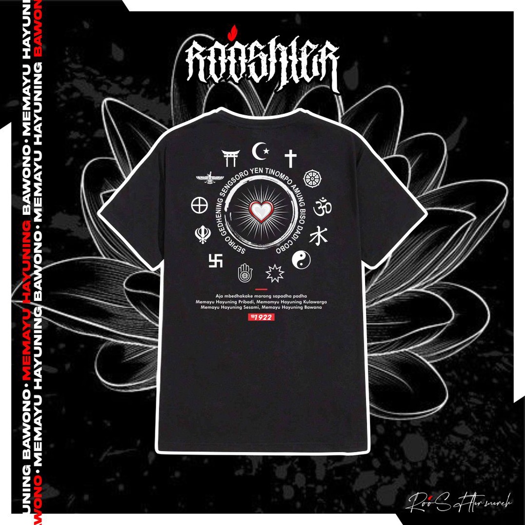 KAOS DISTRO PSHT PLURALISME / KAOS TERATE PLURALISME KEREN / TSHIRT TERATE / KAOS PSHT TERBARU / ROO