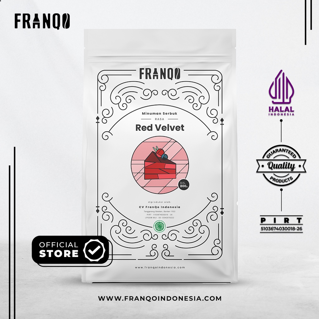 

FRANQO Red Velvet Powder