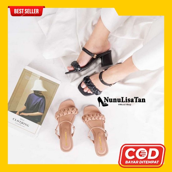 Haihils Wanita Kaca Hak Tinggi Cewek Remaja Haihil Kekinian Heels Pest Nunulisatan - High Heels Mura