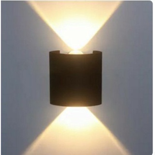 Lampu Dinding Taman Outdoor COB / LED Wall Light Minimalis 2x1W 3x1W 4X1W
