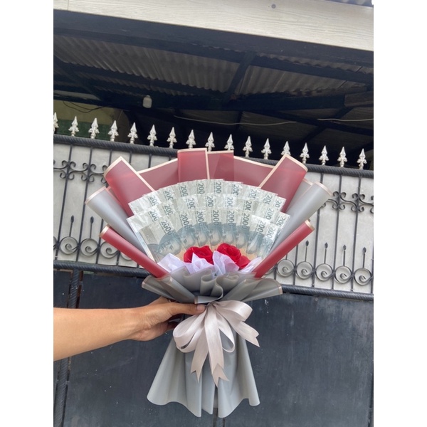 Bucket uang murah bisa request, bucket uang 2000 ribu 25 lembar