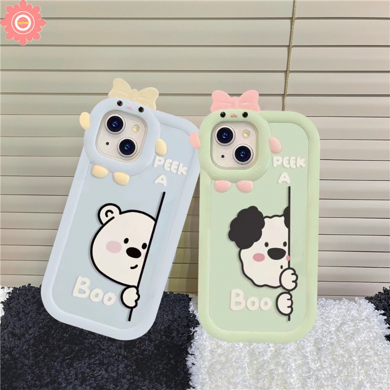 Soft Case Motif Kartun Anjing 3D Untuk Samsung A04E A04 A04s A03 A13 A53 A52 A23 A50 A22 A12 A71 A50s A32 A02s A21s A03s A73 A51 A52s A11 A33S A3N