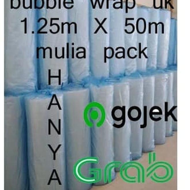 

BUBBLE WRAP 1,25METER X 50METER MULIA PACK PLASTIK BIRU