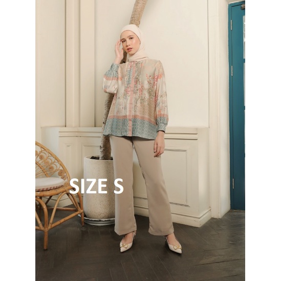 ETINCELLE BLOUSE BLUE SIZE S BY MUDA OFFICIAL