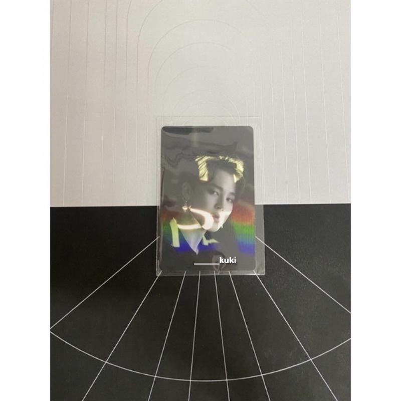 Photocard Hologram Jimin BTS MOTS On: E BTS