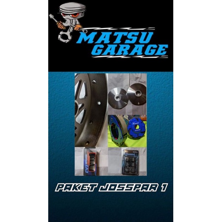 paket full upgrade cvt vario 125, vario 150 jospar 1
