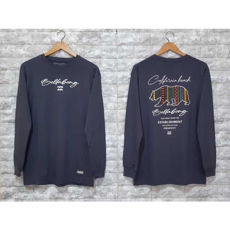 Kaos Billabong Lengan Panjang Premium