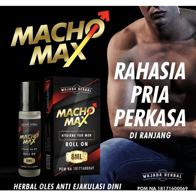 Macho maxs herbal oles anti ejakulasi dini