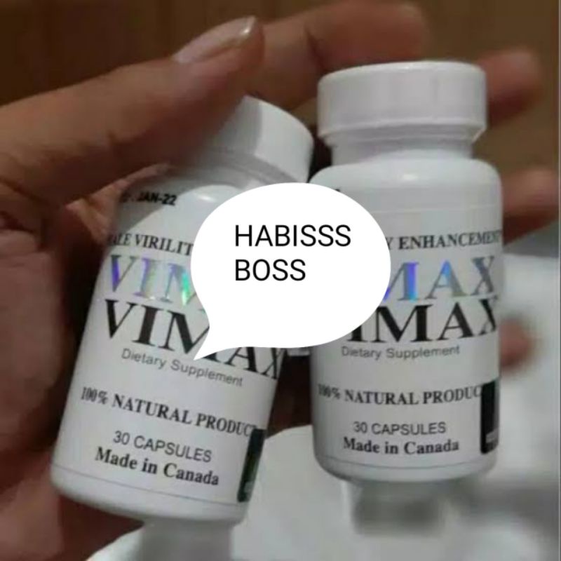 Vimax Canada Asli Original 100% Kapsul Pembesar Panjang Kuat Tahan Lama Ampuh Permanen