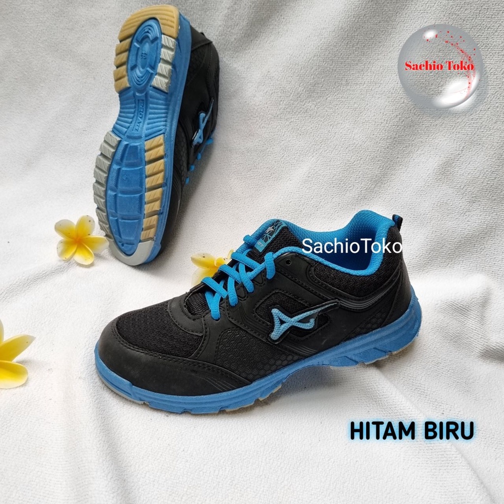 Sepatu sekolah wanita Sepatu hitam PRO ATT LGH Hitam Pink hitam biru Sachiotoko