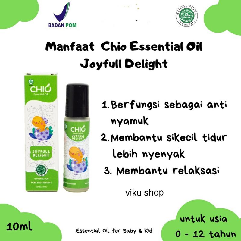 Chio Aromatherapy Essential Oil Roll On  Baby 10ML