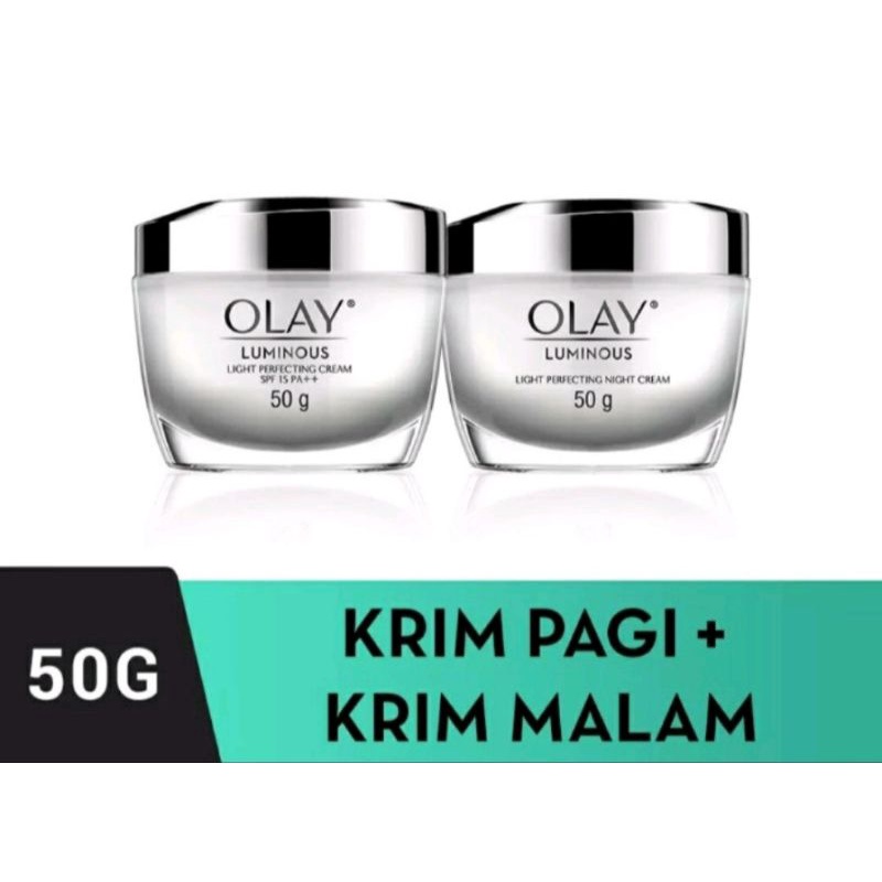 olay luminous light perfecting cream spf 15 - olay luminous light perfecting night cream
