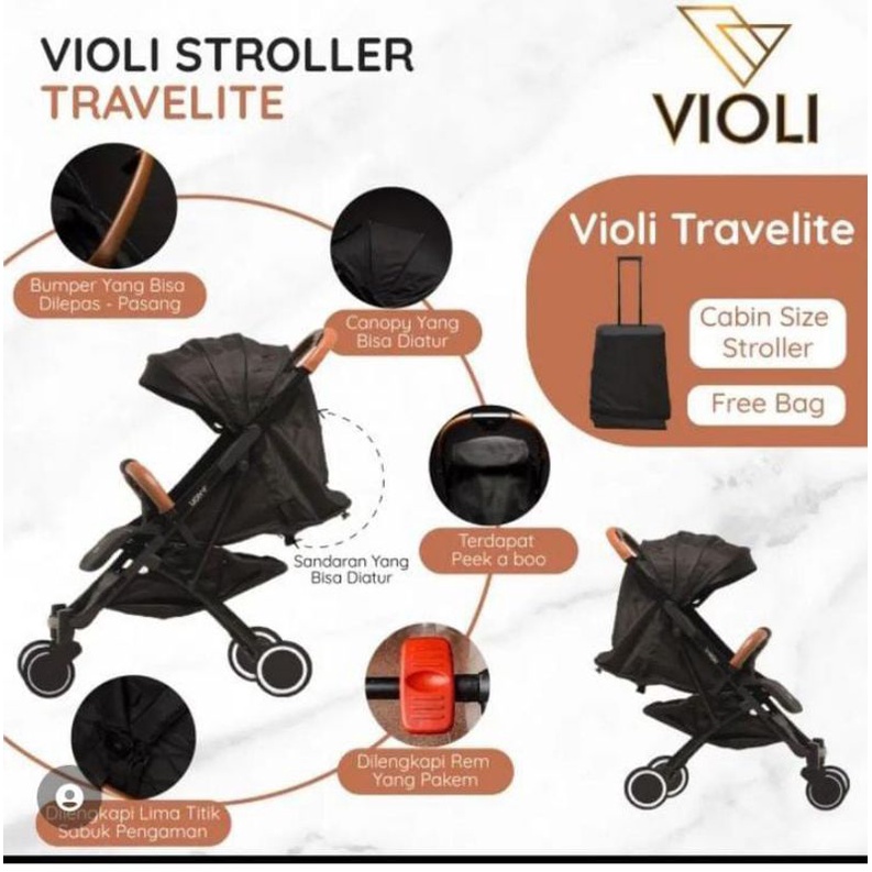 STROLLER VIOLI-TRAVELITE