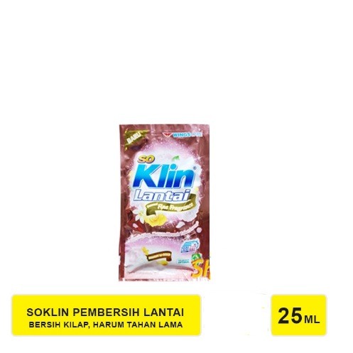 Soklin Lantai Pembersih Lantai 1 Renceng isi 12 Pcs