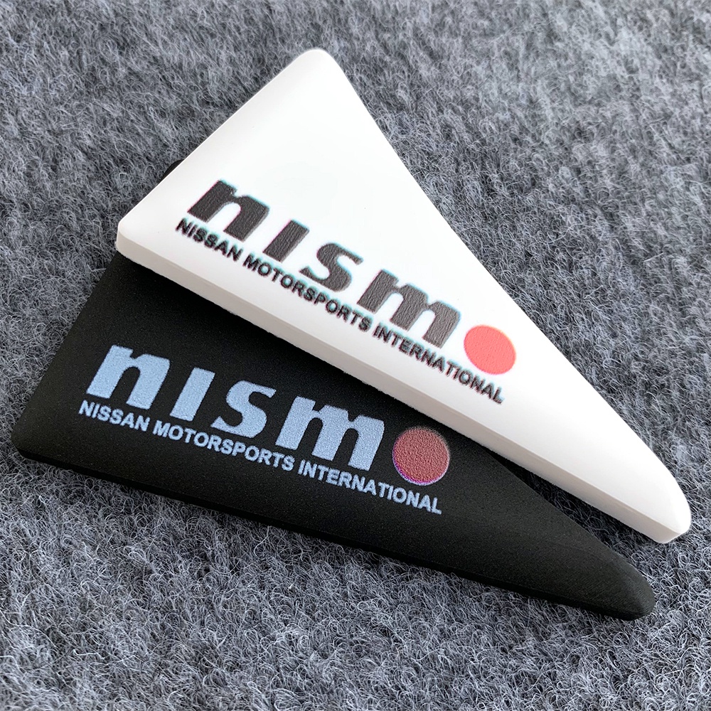 Nismo Mobil Sudut Pintu Mobil Stiker Perlindungan Stiker Anti Tabrakan Gores Silikon Karet Logo Nissan Qashqai Juke Sentra Patrol Navara X-trail Sunny LIVINA MARET