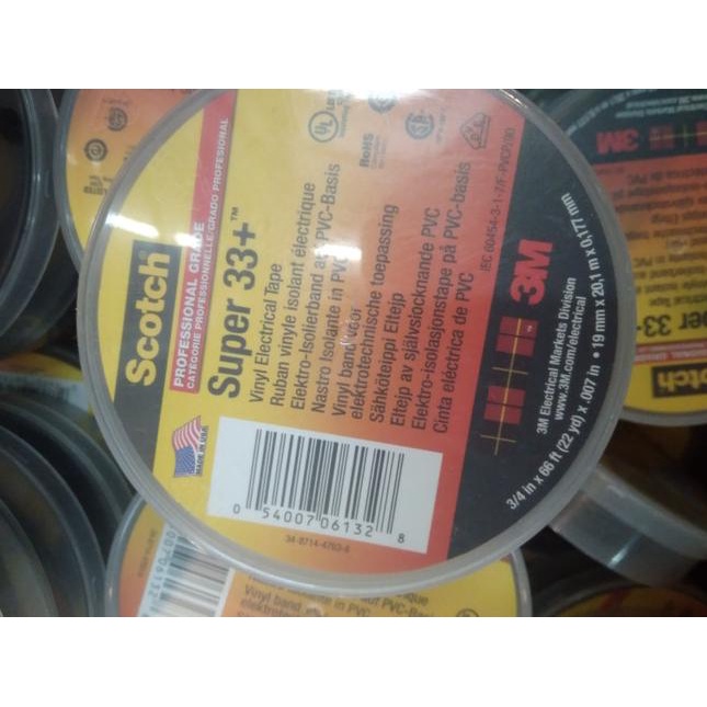 3m Isolasi listrik scotch 33+