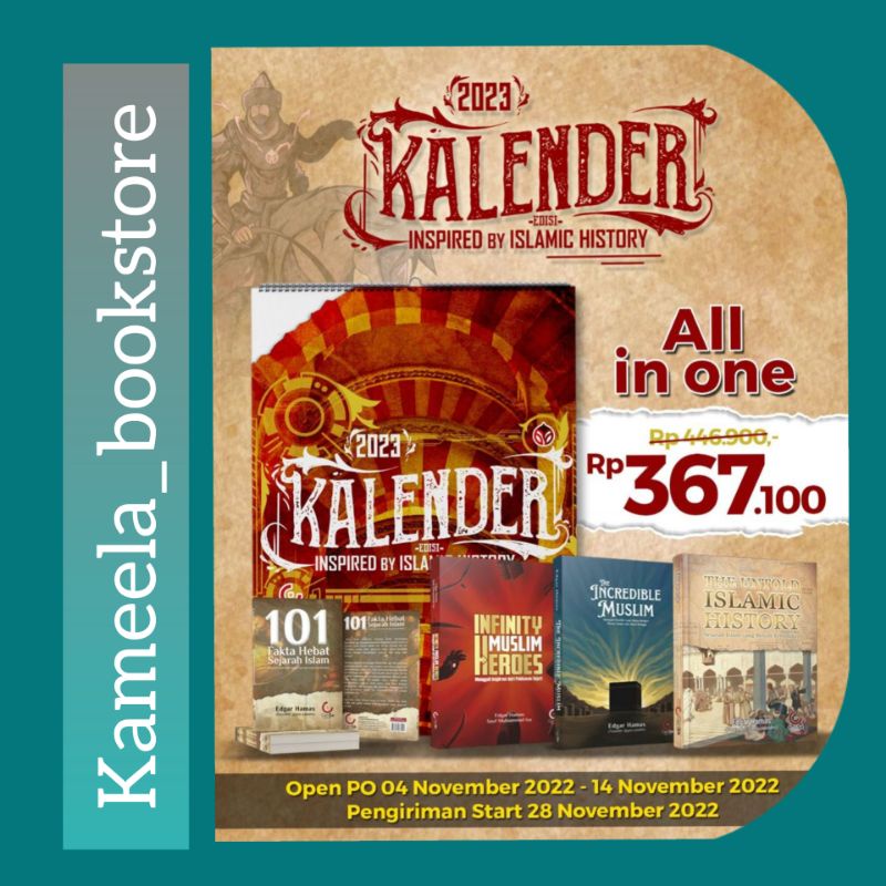 

Kalender 2023 Gen Saladin Inspired by Islamic History All In one