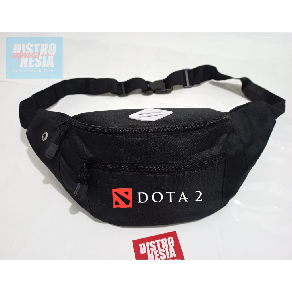 TAS SELEMPANG PRIA GAMING DOTA 2 WAISTBAG TAS PINGGANG DOTA 2