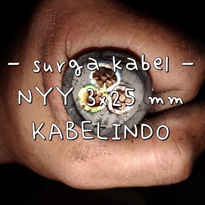 NYY 3x25 mm KABELINDO / NYY 3 x 25 mm LINDO / KABEL TUFUR 3 x 25 mm LD