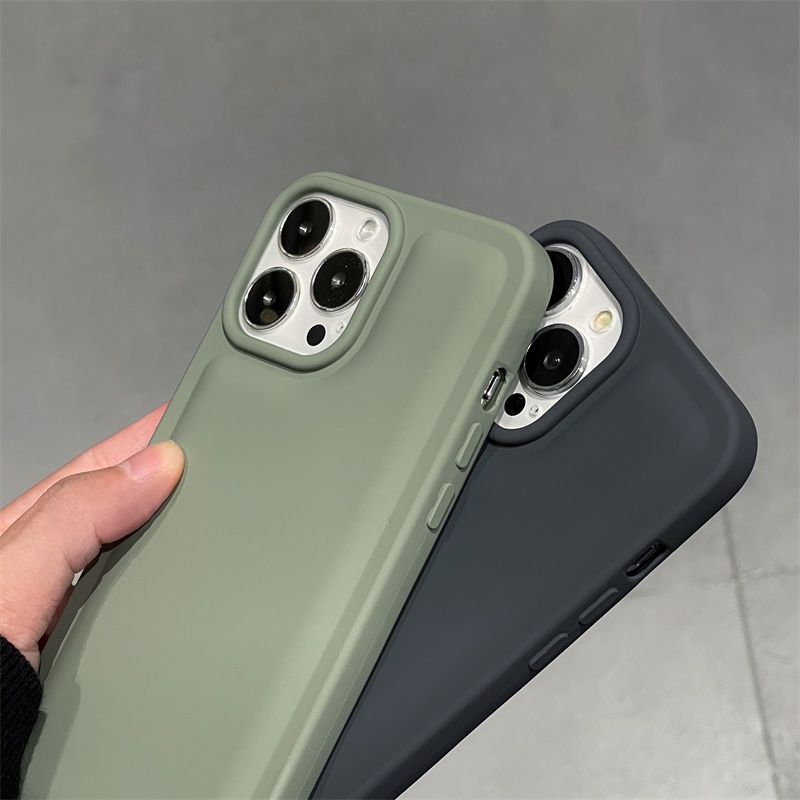 Soft Case Bahan Silikon Tahan Banting Untuk iPhone 14 Pro MAX 13 12 11 Pro MAX 14 Plus XS MAX