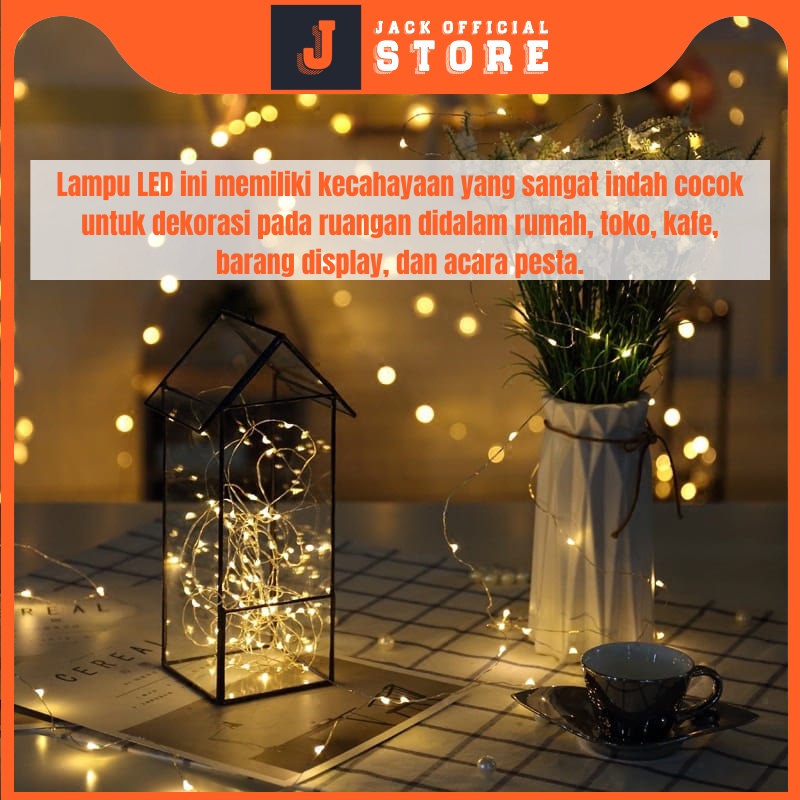 Lampu Hias Led Lampu Tumblr Lampu Kawat FAIRT WATERPROOF 1/2Meter