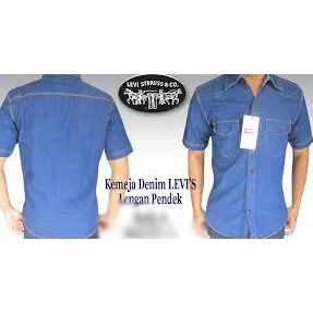 KEMEJA JEANS LEVIS LENGAN PENDEK